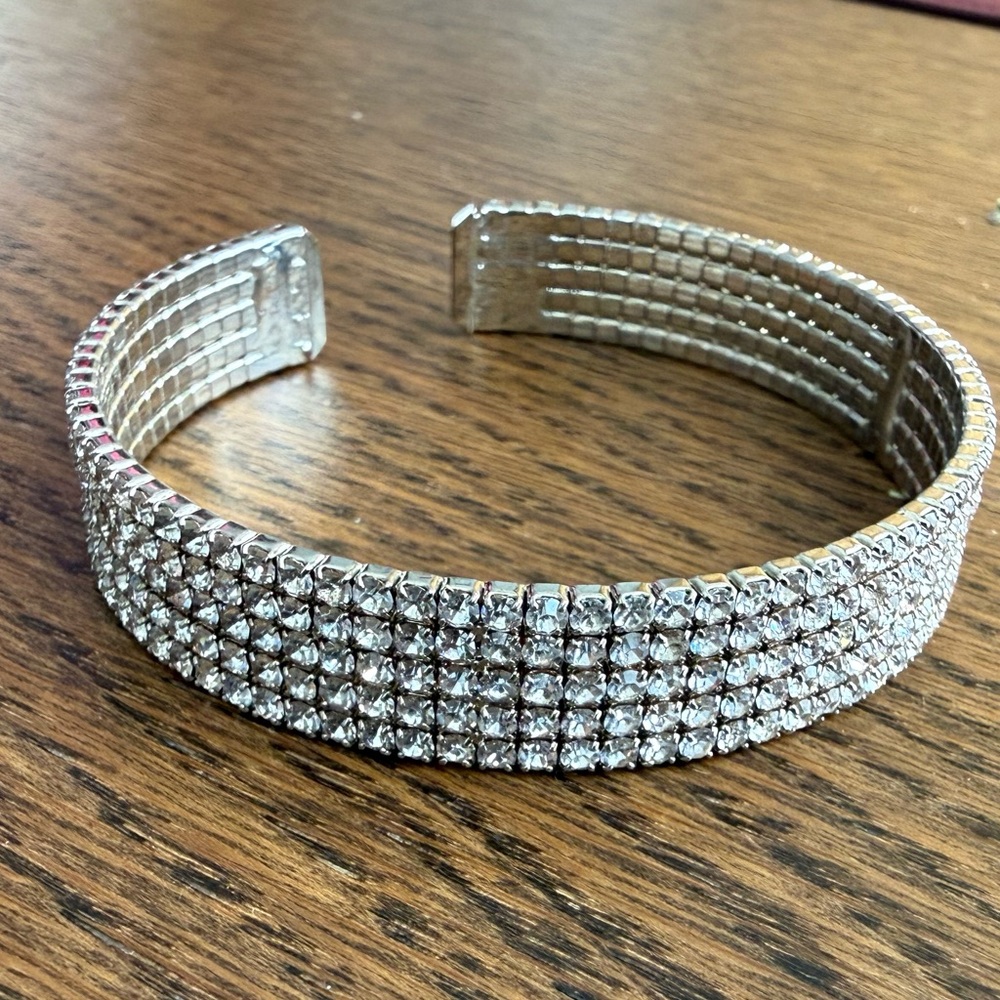 Pave Silver Bracelet